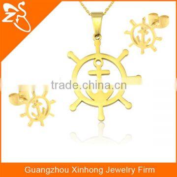 Women Jewelry Set In Latest Design With Different Colors Dolphins Stainless Steel Necklace And Jewelry Sets photo-6