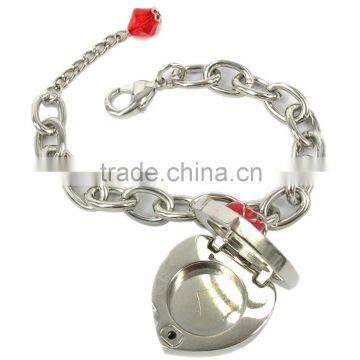 fashion metal with resin peony solid perfume containe bracelet, various design, OEM designs accepted.<DHCA9018>