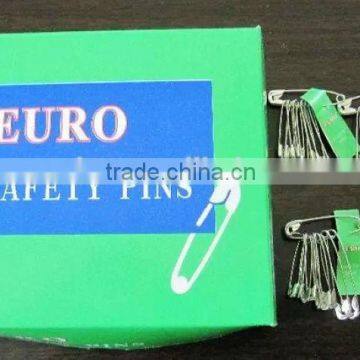 MK-S07 Wholesale High Quality First aid Boxes Accessories Metal Stainless Steel EURO Safety Pin