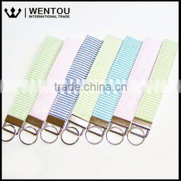 Wholesale New Arrival Fashion Cheap Seersucker Key Fobs