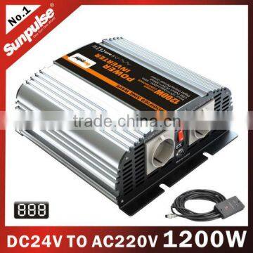 1.2kw DC TO AC home use power inverter with LED Display