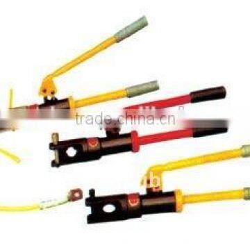 Hand hydraulic crimping pliers