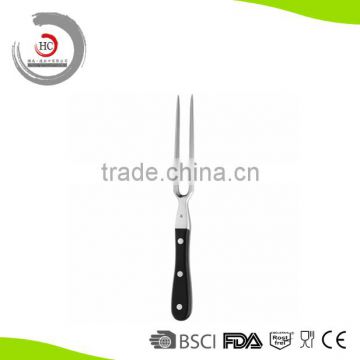 2015 Hot Sell Stainless Steel Meat Fork With Black Handle