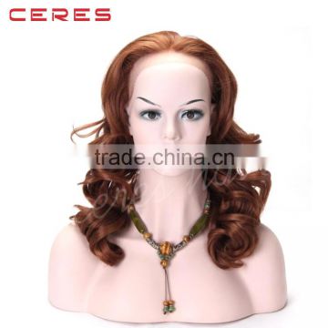 30# Lace Front Curly Wig for Young Women, Different Colors and Length Are Available