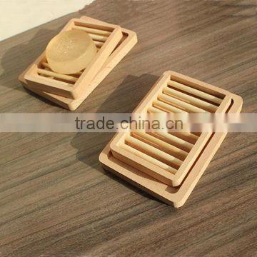 Fashion creative wood double-double take soap box