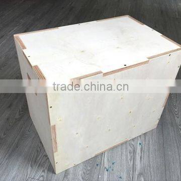 Dynomaster Plyo Box Plyometric Jump Boxes Solid Fitness Wood Plyo Box photo-4