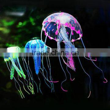 Artificial Fish Lure Luminous Lure Jellyfish Fake Fish aquairum decoration jellyfish