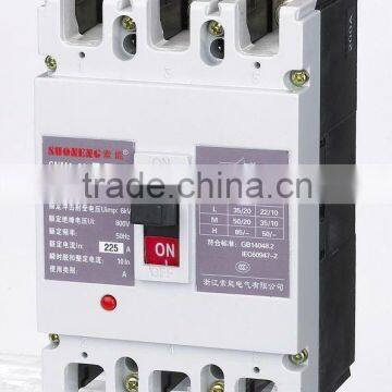 ISO9001 CE Molded case circuit breaker (MCCB)