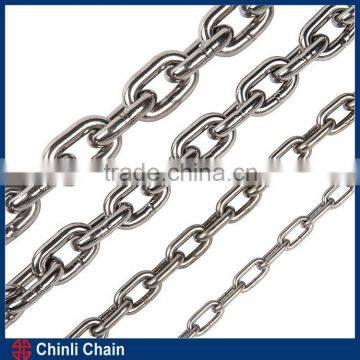 Link chain good quality 304/316 grade stainless steel chain