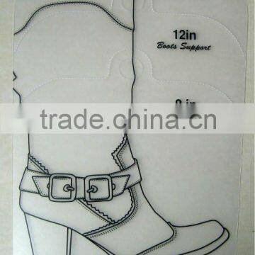 2012 hot sell PP plastic shoes support