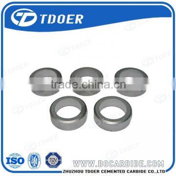Polished cemented carbide roll ring
