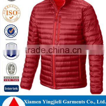 Front zip closure with chin guard two zip handwarmer pockets best down coats