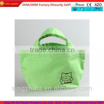 oem production canvas shopping bag