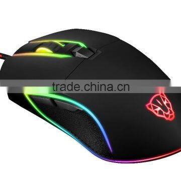 3500 DPI High Precision Gaming Mouse for PC, Adjustable LED Backlit - Black
