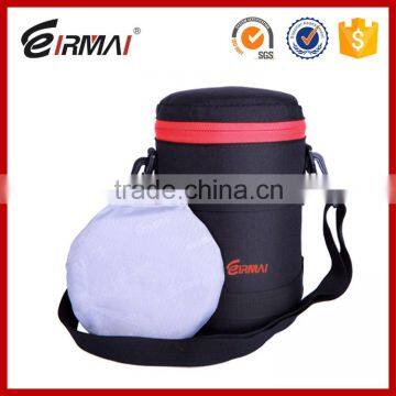 professional dslr lens case nylon zipper pouch for nikon canon camera lenses