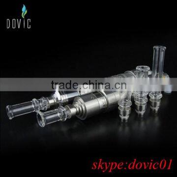 Dripping atomizer glass wide bore drip tip