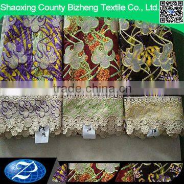 Wholesale african wax print lace fabric 6 yards in switzerland for clothing                        
                                                                                Supplier's Choice