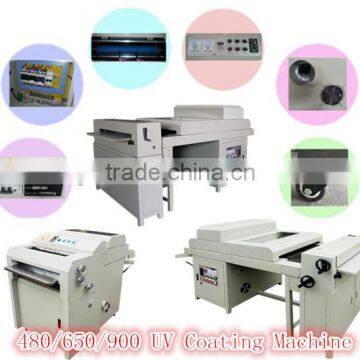 650 digital uv coating machine , water proof UV varnish coating machine