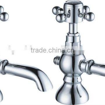 Pair basin taps