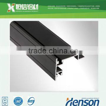 Aluminium profiles,black color