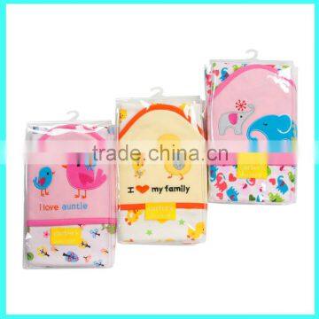 Factory Supply 100% Cotton Baby Hooded Towel, Animal Hooded Towel Pattern photo-3