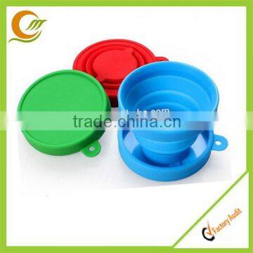 New design food grade collapsible coffee cup Promotional coffee cup without handle