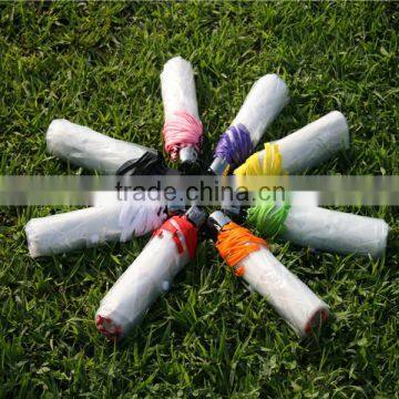 2015 New Products on China Market Heat Transfer Printing Transparent Umbrella With Wooden Handle photo-5