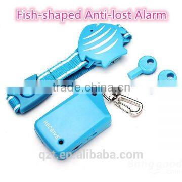 Lovely Fish-shaped anti-lost alarm smart personal security alarm system for bag/Child/Pet Locator