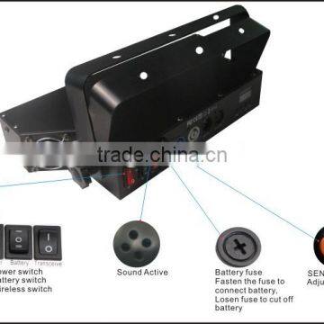 1w Wireless Dmx Battery Power Supply 2x12 Led Matrix Light Wall Washer