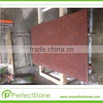 Good sale Indian Red Granite 1/4 Round Edge Countertop & kitchen top