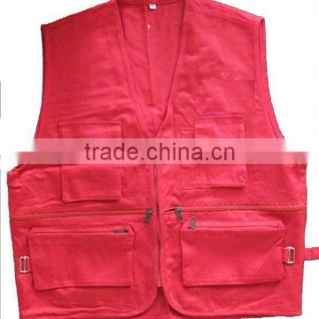 mens casual fishing vest