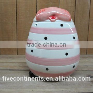 ceramic porcelain cookie jar biscuit jar food container pasta jar