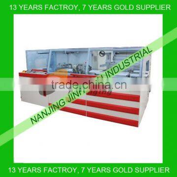 HS400 Pneumatic heat shrink film book sealer
