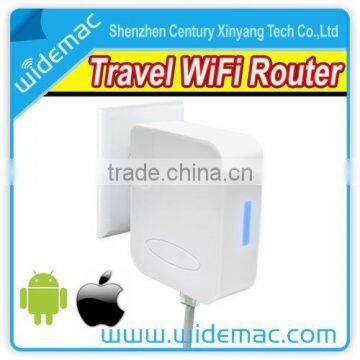 Mini portable travel wireless wifi router for Iphone, Laptop, DTV, PSP, MID