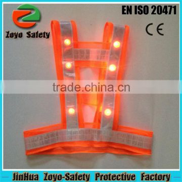 Zoyo-Safety Factory Flashing LED or Custom-Made Bike Safety Vest