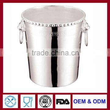 silver plated large ice bucket wine cooler wine refrigerator champagne buckets