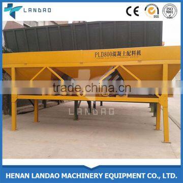 PLD Concrete Mixer Batching Machine With Aggregate Batcher