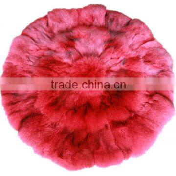 Genuine Fox Fur Rug For Home Decoration