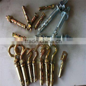 Antiskid Shark Fin Type Anchor Yellow Zinc Plated