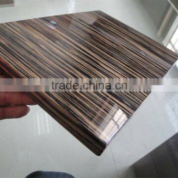 3 - 36mm Veneer Faced Plywood Board With High Gloss photo-2