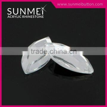 Fashion Accessory Navette Crystal Acrylic Plastic Rhinestone photo-3
