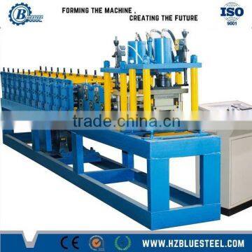 metal roller shutter door frame roll forming machine, shutter frame making machine