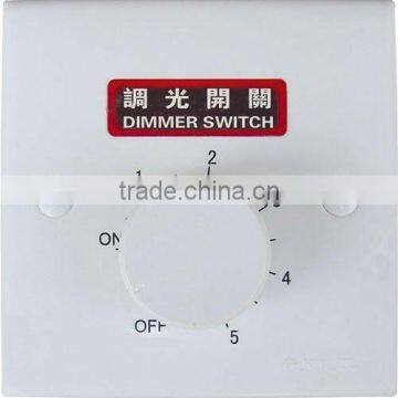 Dimmer light wall switch
