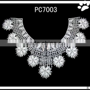 Hot polyester collar lace for women clothes(PC7003)