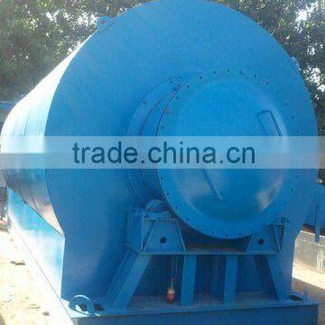 The waste tire pyrolysis machine with 100Ton cooling tower