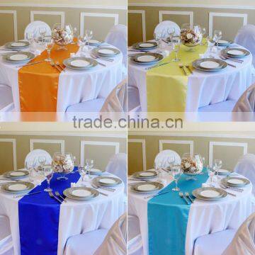 Factory Hot Selling Satin Table Runner