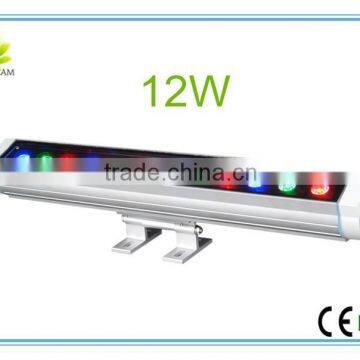 Power saving 12w outdoor linear wall washer led with ce rohs approved