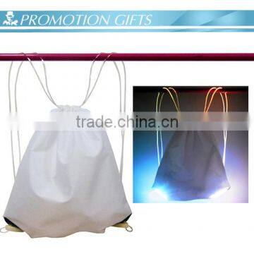 polyester light up backpack led light backpack