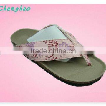 Lady New fashion beach cork slipper