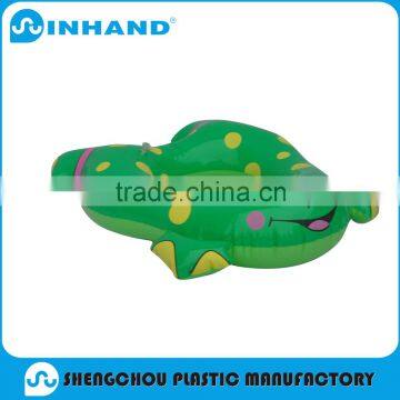 custom made EN71 approved baby pvc inflatable Swimming ring,animal water TUBE float lounger